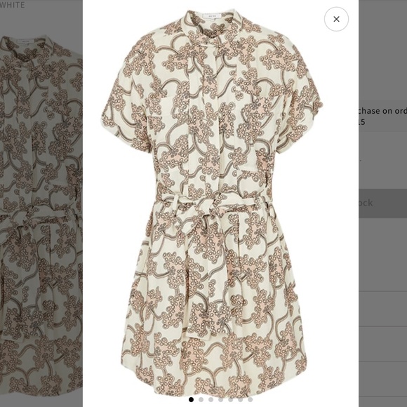 NWT Reiss Nico off white dress - Picture 2 of 6